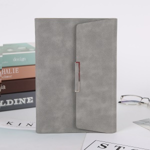 Bloc-notes Portfolio Agenda Organisateur avec couverture en similicuir