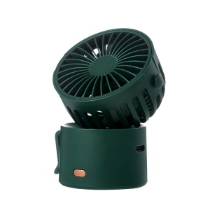 Mini Ventilateur suspendu et position debout et accrochable rechargeable