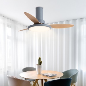 Ventilateur de plafond  avec lumière LED  à rotation bidirectionnelle