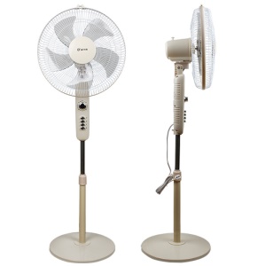 Ventilateur électrique 3 vitesses de rotation et 5 pales