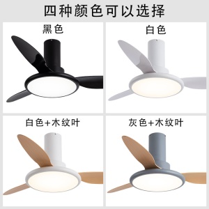Ventilateur de plafond  avec lumière LED  à rotation bidirectionnelle