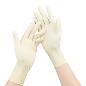 Gants médicaux jetables en latex