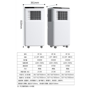 Mini Refroidisseur d'air sans installation