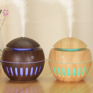 Diffuseur de senteur et humidificateur d'air portable sphérique lumière colorée