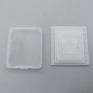 Film de protection d'objectif de téléphone portable IPhone en verre trempé, résistant aux rayures