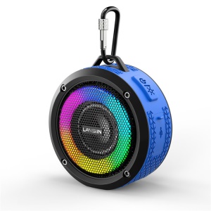 Haut-parleur Bluetooth étanche avec lumières  RGB colorées