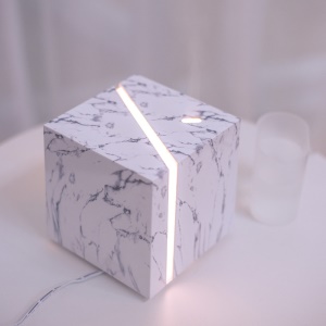 Diffuseur d'huile essentielle avec motif marbre 200ml