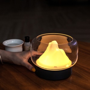 Humidificateur et diffuseur d'huile essentielle avec lumière colorée
