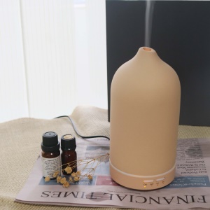 Diffuseur de senteur et d'arome, humidificateur en céramique givrée 100ml