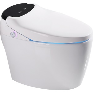 WC intelligente au sol avec affichage LED