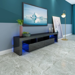 Meuble TV avec lumière LED