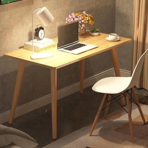Bureau simple en bois massif