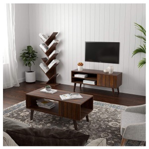 Meuble TV simple en bois massif