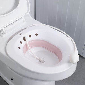 Siège de WC pliable et amovible