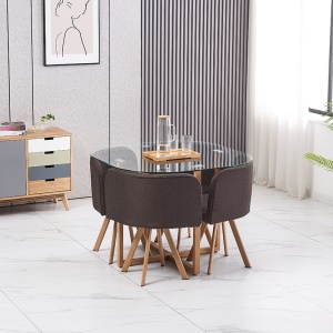 Ensemble des table et chaises à manger