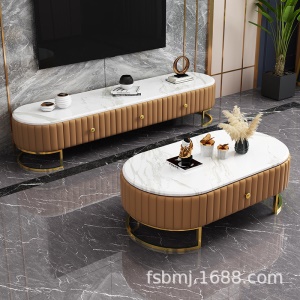 Table basse TV Meuble en marbre
