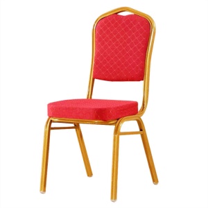 Chaise en cadre métallique avec pieds antidérapants