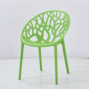 Chaise simple en plastique anti-corrosion et résistant à l'usure