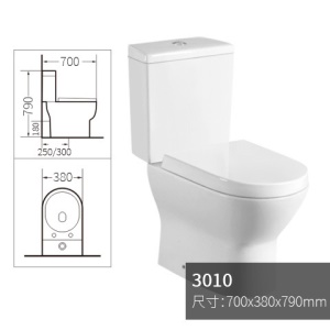 WC de toilette en céramique