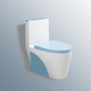 Toilettes silencieuses en céramique, rangée murales et au sol