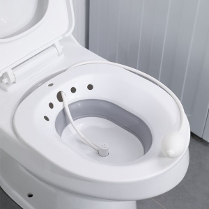 Siège de WC pliable et amovible
