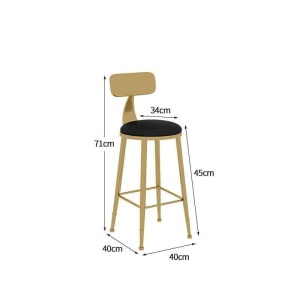 Chaises et Table de bar en marbre