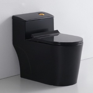 WC  céramique silencieuse à siphon au sol à  haute pression.