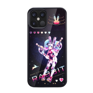 IPhone coque en plastique de téléphone mobile Lumineux dynamique Batterie autonome