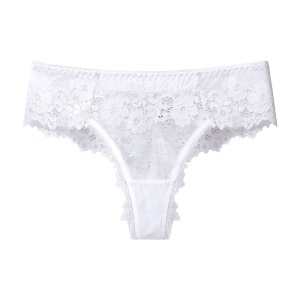 Culotte femme en cotton dentelle respirant