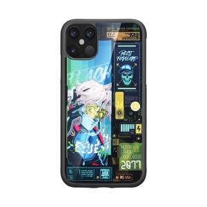 IPhone coque en plastique de téléphone mobile Lumineux dynamique Batterie autonome