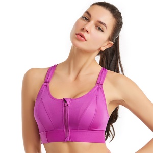 Sous-vêtement Femme de sport en nylon respirant avec fermeture