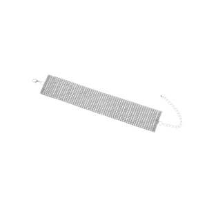 Bracelet de cheville en alliage et diamant artificiel pour femmes