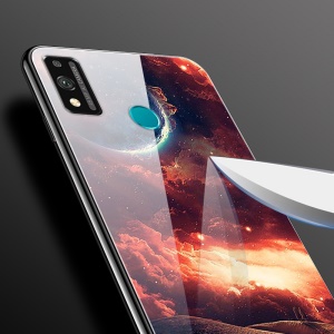 Coque de protection en verre trempé pour téléphone mobile HONER 9X lite