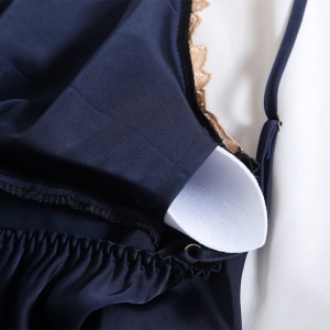 Pyjama femme ensemble de cinq pièces en soie glacée