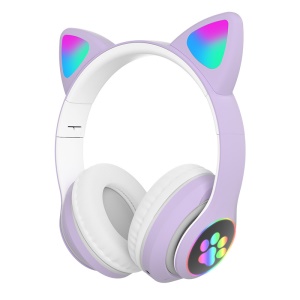 Casque Bluetooth pliable design stylé pour les filles