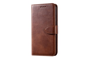 Étui en cuir véritable pour IPhone Style portefeuille Coque de protection