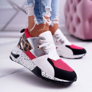 Femmes chaussures de loisir en cuir artificiel Semelle épaisse