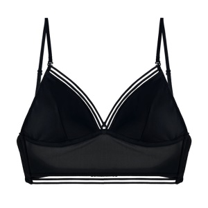 Soutien-gorge femme en U sans anneau en acier