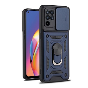 Oppo Coque de téléphone portable avec protection de caméra et anneau de support