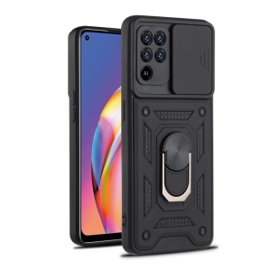 Oppo Coque de téléphone portable avec protection de caméra et anneau de support