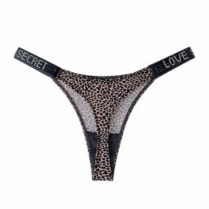 Femme sexy culotte avec strass à la mode