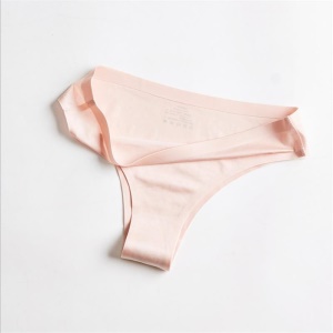 Culotte femme sans trace soie glacée simple et confortable