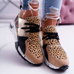 Femmes chaussures de loisir en cuir artificiel Semelle épaisse