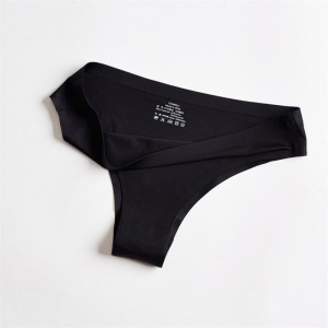 Culotte femme sans trace soie glacée simple et confortable