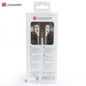 Casque filaire dans l'oreille Quad Core Double Action