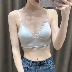 Soutien-gorge femme en U sans anneau en acier