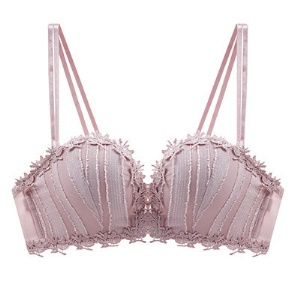 Soutien-gorge femme nylon dentelle push up antidérapant