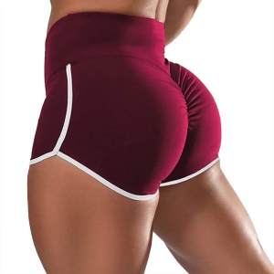 Short de sport pour femmes en microfibre