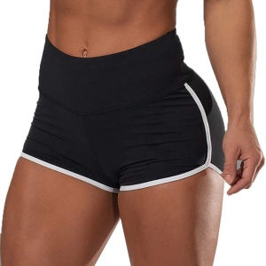 Short de sport pour femmes en microfibre