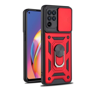 Oppo Coque de téléphone portable avec protection de caméra et anneau de support